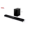 Skaņas josla TCL Q75H 620W 5.1.2 kanālu ar bezvadu aktīvo zemfrekvenču skaļruni, HDMI 2.1, Bluetooth 5.3, Wi‑Fi 5, 1040×110×58 mm