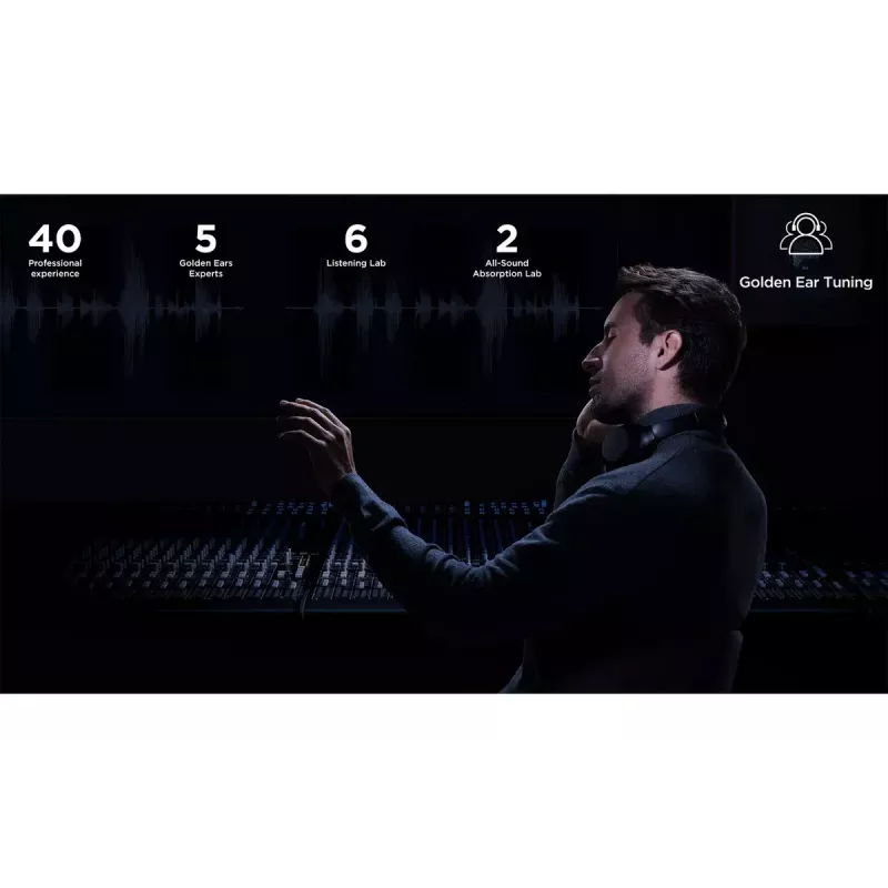 TCL Q Q85H Class 7.1.4 kanālu skaņas panelis ar Dolby Atmos, bezvadu zemfrekvenču skaļruni un bezvadu surround skaļruņiem