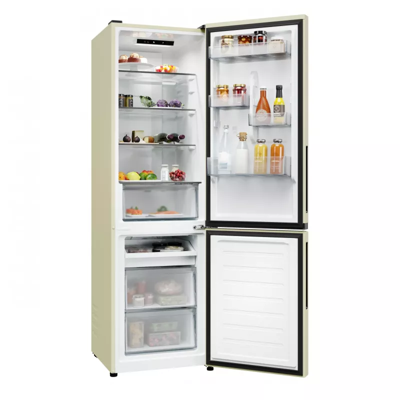 Candy CNCQ2T518EC Brīvi stāvošs 279 L Krēmkrāsas