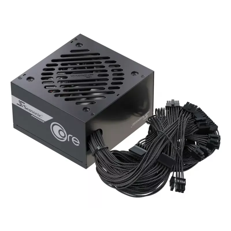 Barošanas bloks Seasonic CORE BC-850 ATX 3.1 850 W, 20+4 pin ATX, 80 PLUS Bronze, melns