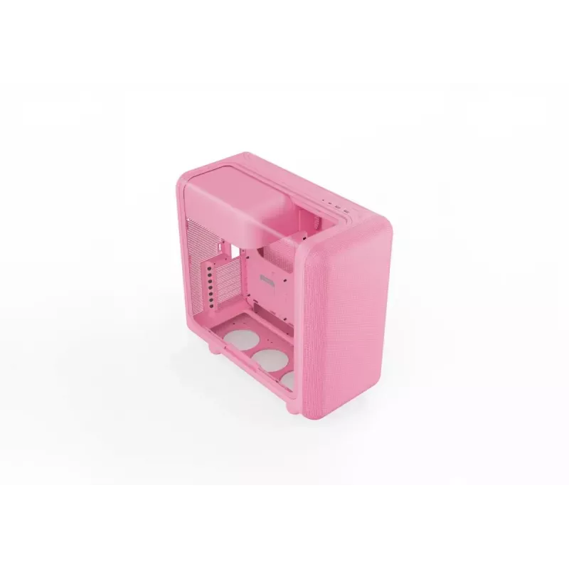 Vidēja torņa datora korpuss HYTE X50 Strawberry Milk, modelis CS-HYTE-X50G-SM