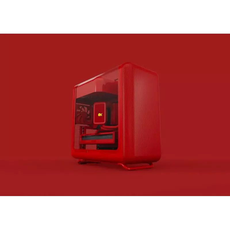 Vidējā torņa datora korpuss HYTE X50 (Cherry) — HYTE X50 MID TOWER CASE CHERRY