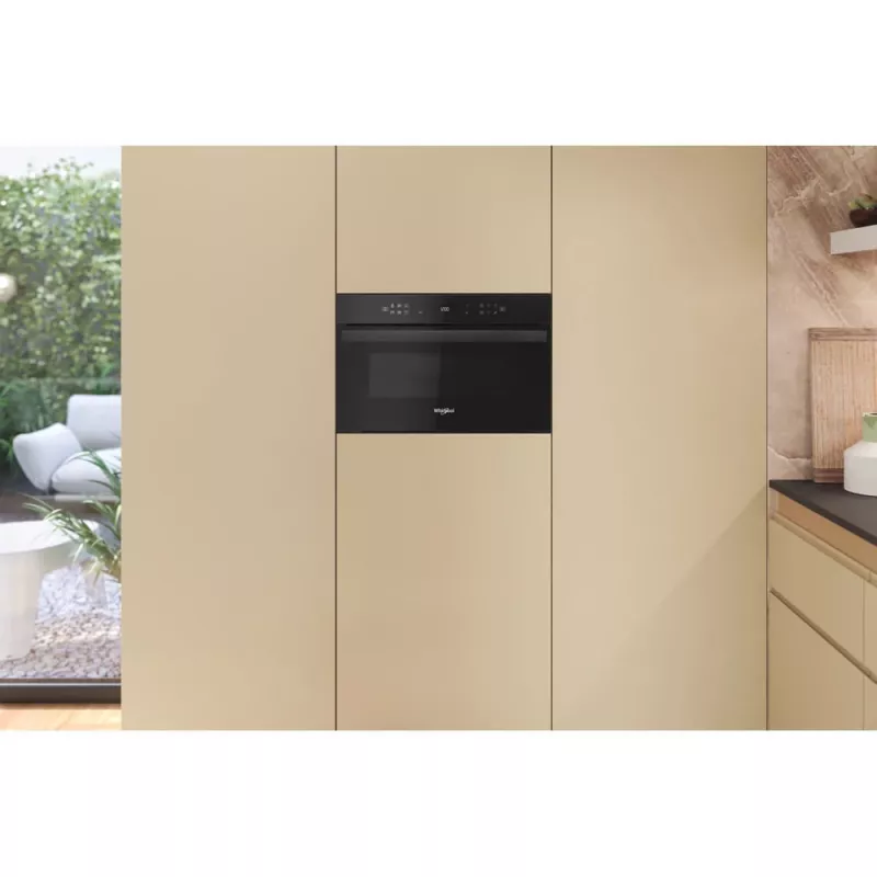 Whirlpool AMW 6440 FB Melna Grila mikroviļņu krāsns Iebūvējama 31 L 1000 W