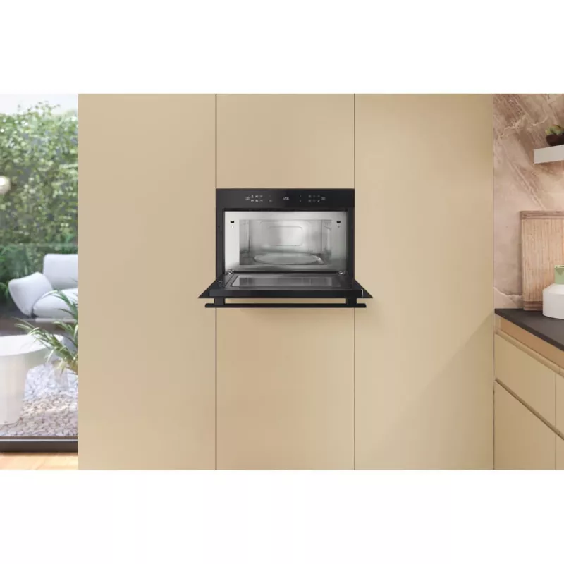 Whirlpool AMW 6440 FB Melna Grila mikroviļņu krāsns Iebūvējama 31 L 1000 W
