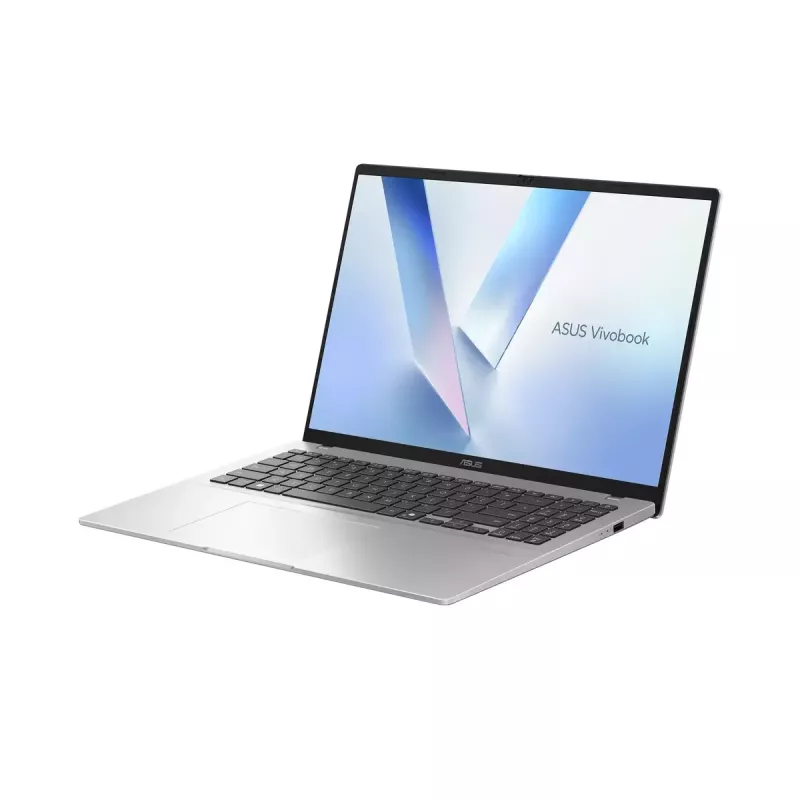 Portatīvais dators ASUS Vivobook 16 M1607KA-MB150W — 16 collu IPS WUXGA 1920×1200, AMD Ryzen AI 5, 16GB DDR5, 512GB SSD, Radeon, Windows 11 Home