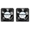 Intellinet 2-ventilatoru ventilācijas bloks 19 collu sienas skapjiem, montāža uz jumta, 1,8 m strāvas kabelis ar ES CEE 7/7 spraudni, formāts 120 x 120 mm, zemējuma komplekts iekļauts, melns