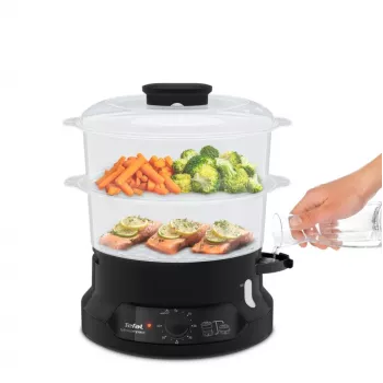 Tefal Minicompact VC139810 tvaika katls 2 grozs(i) Brīvi stāvošs 800 W Melns