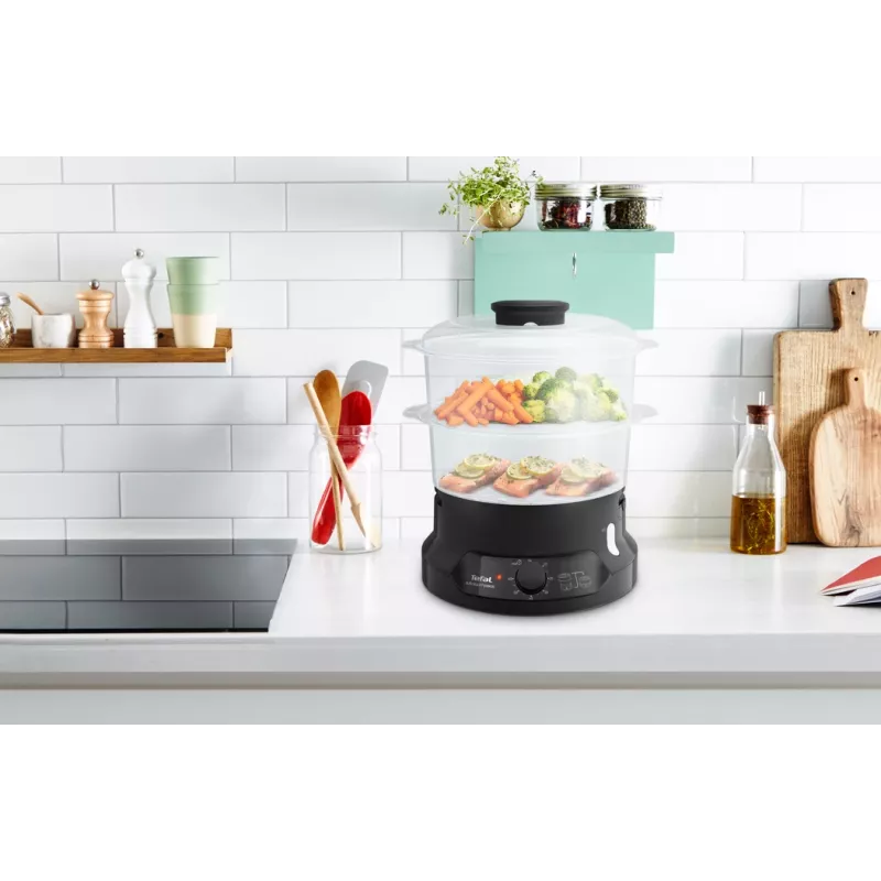 Tefal Minicompact VC139810 tvaika katls 2 grozs(i) Brīvi stāvošs 800 W Melns