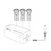 Lādētājs Autel multi-lādētājs EVO Max sērijai modelis 102002545 — 3 baterijām, USB-C, 120 W lādēšanas jauda, 100–240 V ieeja