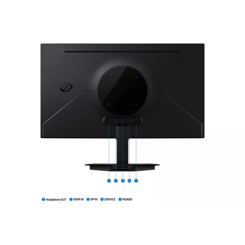 Samsung S27FG506SU datora monitors 68,6 cm (27 collas) 2560 x 1440 pikseļi Quad HD OLED melns
