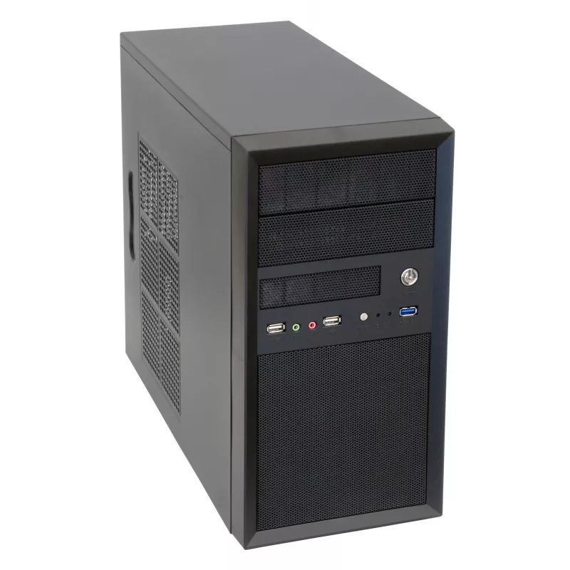 Chieftec CT-01B-OP datora korpuss Mini Tower melns