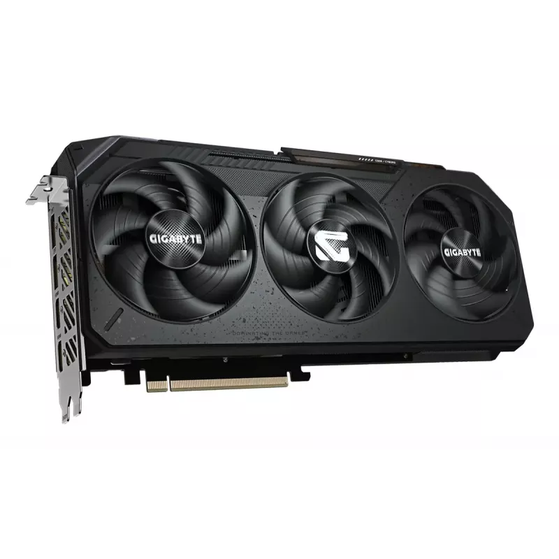 Grafikas karte GIGABYTE Radeon RX 9070 GAMING 16GB — 16GB GDDR6, 256-bitu, PCIe 5.0, 2520 MHz kodols, 2×DisplayPort, 2×HDMI
