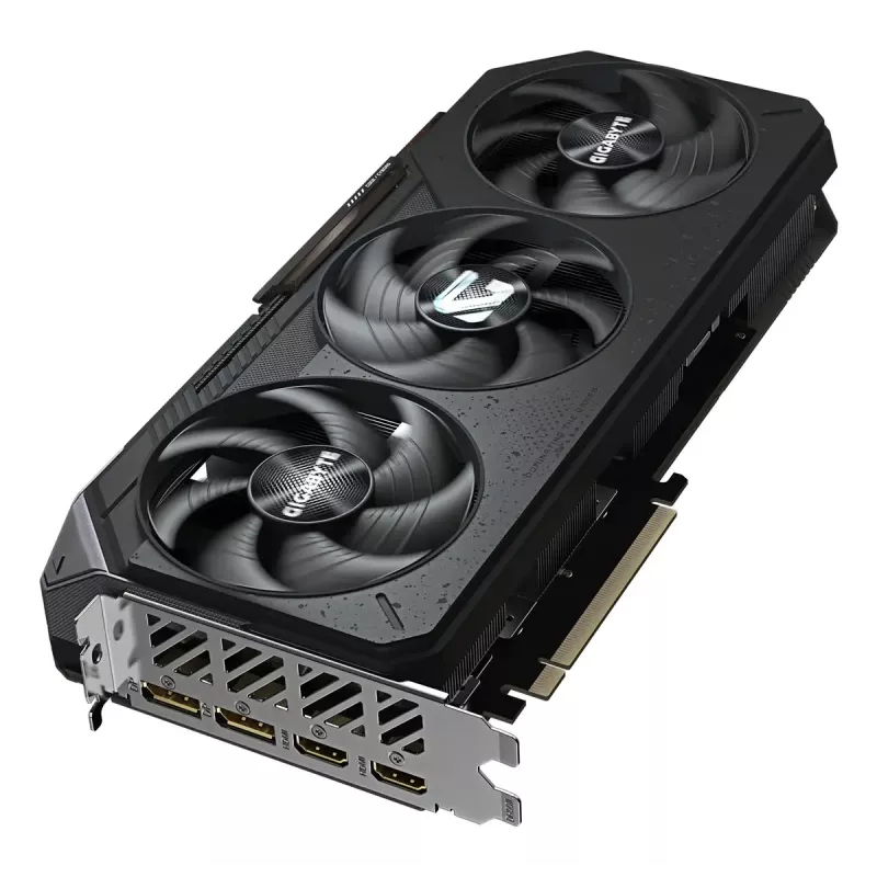 Grafikas karte GIGABYTE Radeon RX 9070 GAMING 16GB — 16GB GDDR6, 256-bitu, PCIe 5.0, 2520 MHz kodols, 2×DisplayPort, 2×HDMI