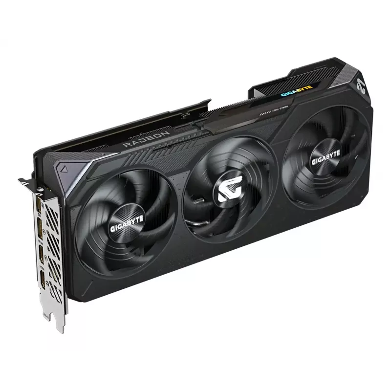 Grafikas karte GIGABYTE Radeon RX 9070 GAMING 16GB — 16GB GDDR6, 256-bitu, PCIe 5.0, 2520 MHz kodols, 2×DisplayPort, 2×HDMI