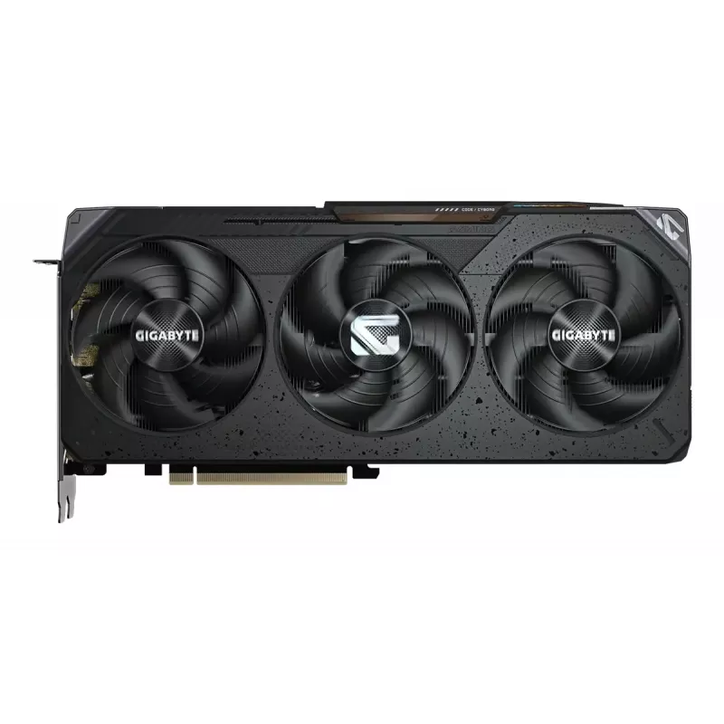 Grafikas karte GIGABYTE Radeon RX 9070 GAMING 16GB — 16GB GDDR6, 256-bitu, PCIe 5.0, 2520 MHz kodols, 2×DisplayPort, 2×HDMI