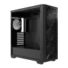 XPG VALOR AIR PRO Mid-Tower korpuss, Midi Tower, PC, melns, ATX, EATX, micro ATX, Mini-ATX, SPCC, rūdītais stikls, daudzkrāsu