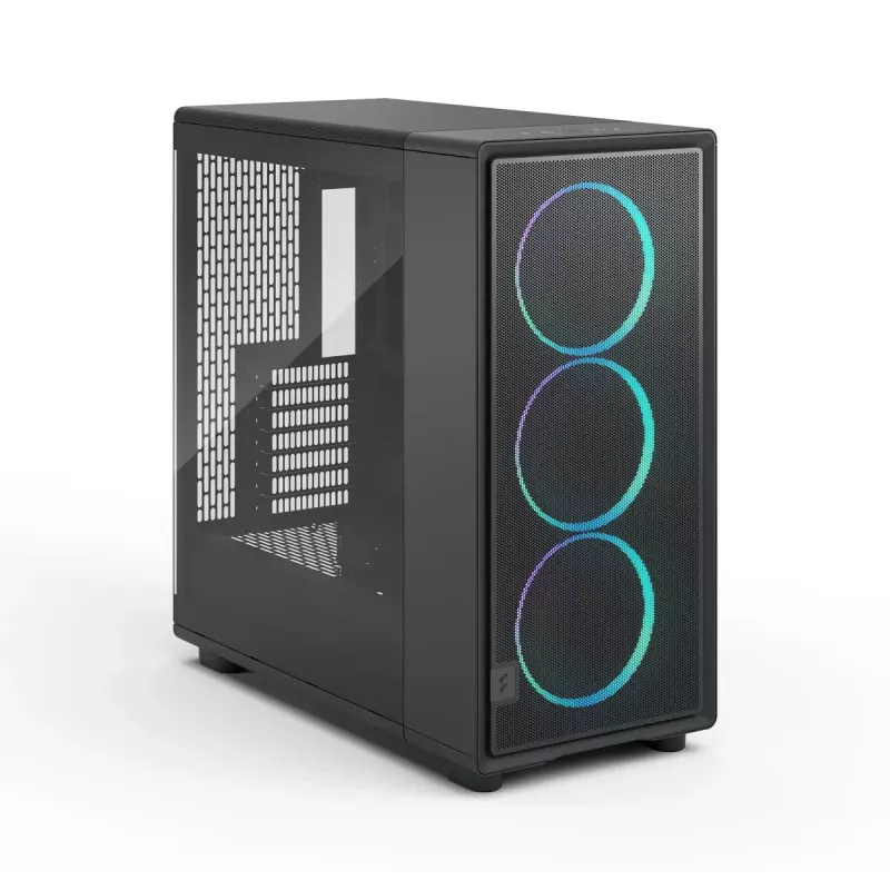 Fractal Design korpuss | Epoch XL | Melns TG RGB gaišs tonis | ATX