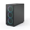 Fractal Design korpuss | Epoch XL | Melns TG RGB gaišs tonis | ATX
