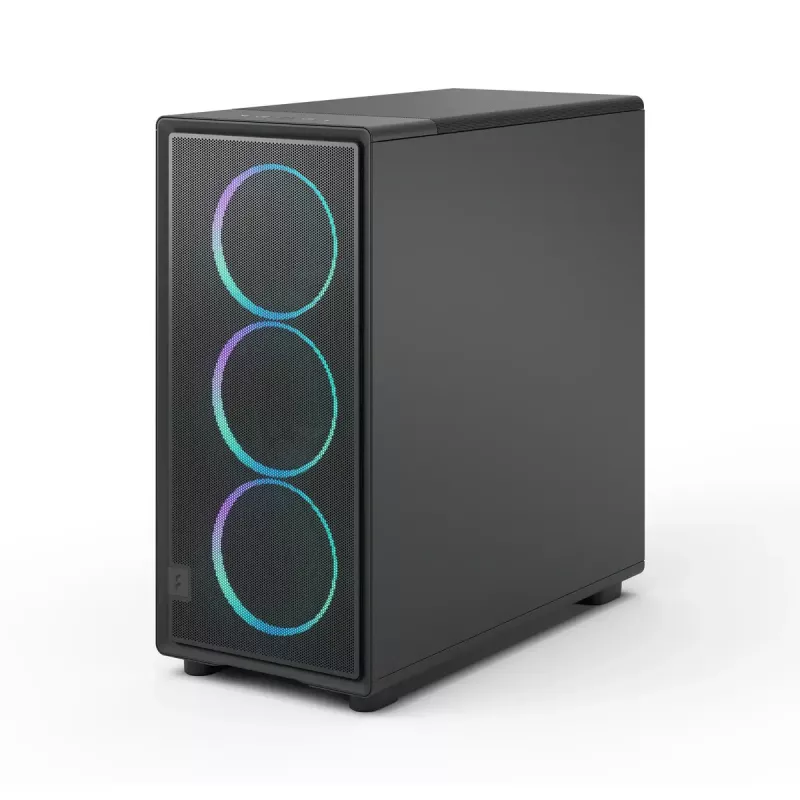 Fractal Design korpuss | Epoch XL | Melns TG RGB gaišs tonis | ATX