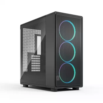 Fractal Design korpuss | Epoch XL | Melns TG RGB gaišs tonis | ATX