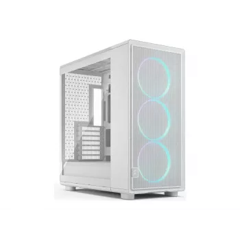 Fractal Design korpuss | Epoch XL | Balts TG RGB caurspīdīgs tonēts | ATX
