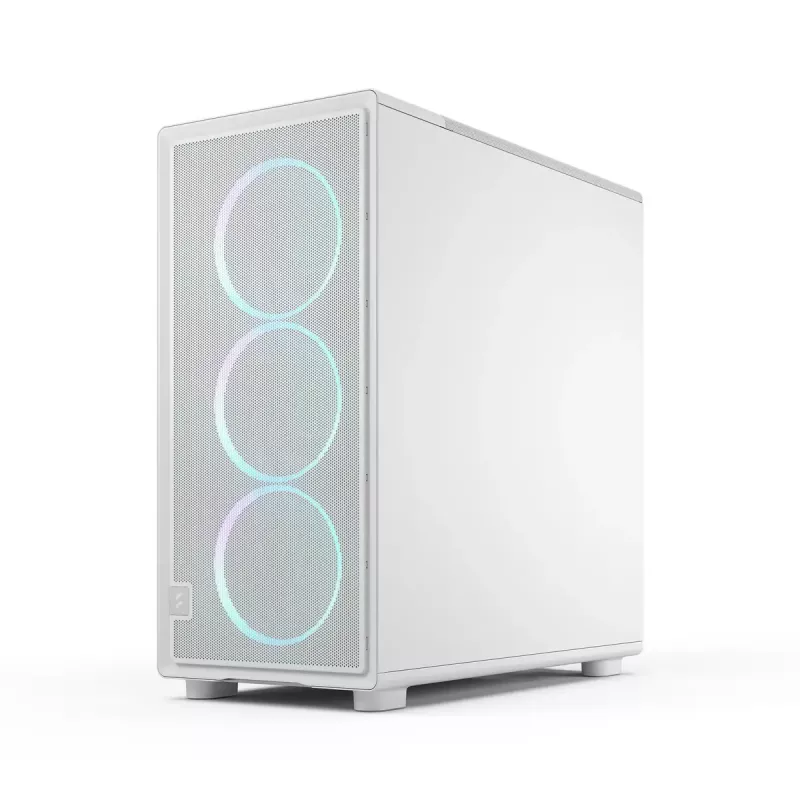 Fractal Design korpuss | Epoch XL | Balts TG RGB caurspīdīgs tonēts | ATX