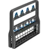 Vīna glāžu turētājs Electrolux 9029795540 — melns, 8 glāzēm, A260×P220×D330 mm