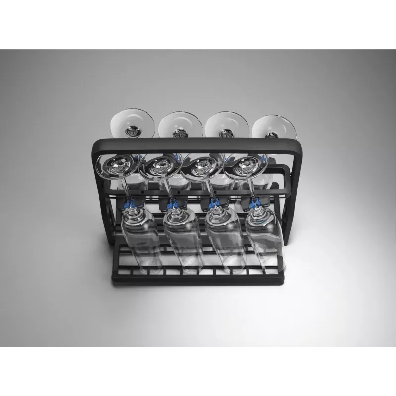 Vīna glāžu turētājs Electrolux 9029795540 — melns, 8 glāzēm, A260×P220×D330 mm