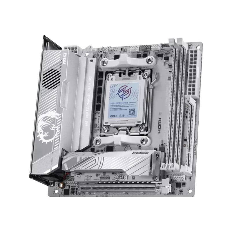 MSI MPG X870I EDGE TI EVO WIFI mātesplate AMD X870 Socket AM5 mini ATX