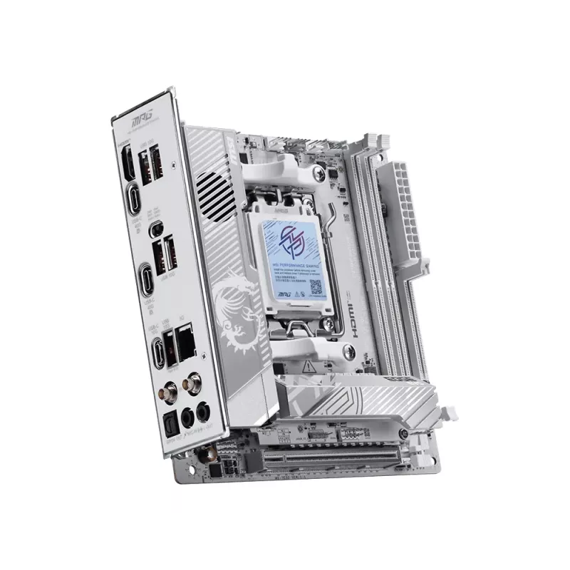MSI MPG X870I EDGE TI EVO WIFI mātesplate AMD X870 Socket AM5 mini ATX