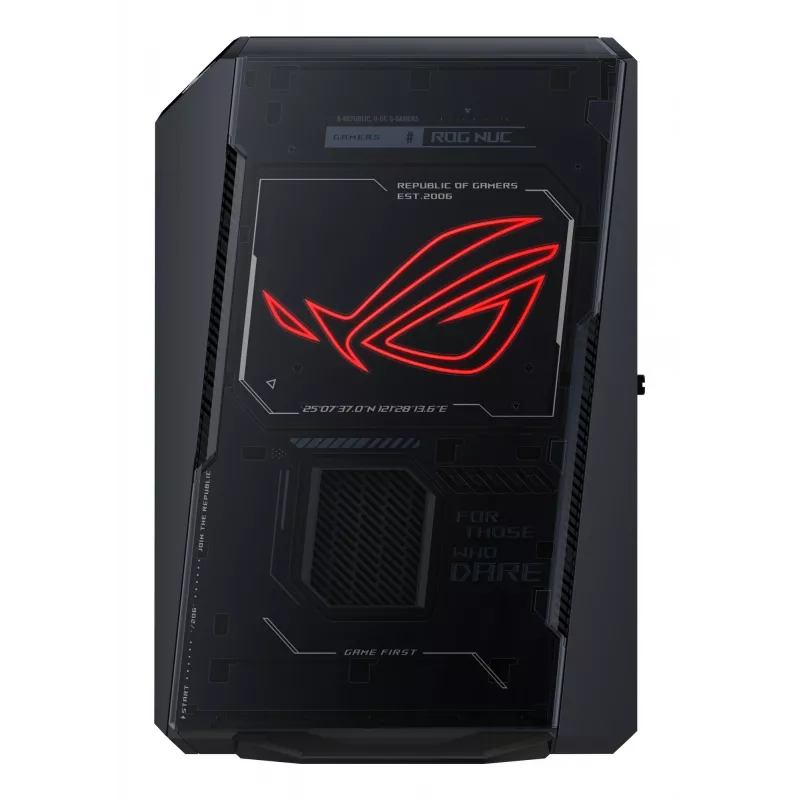 ASUS ROG NUC RNUC15JNK9X28AA2 Intel Core Ultra 9 275HX 32 GB DDR5-SDRAM 2 TB SSD NVIDIA GeForce RTX 5080 Windows 11 Home USFF Mini PC melns