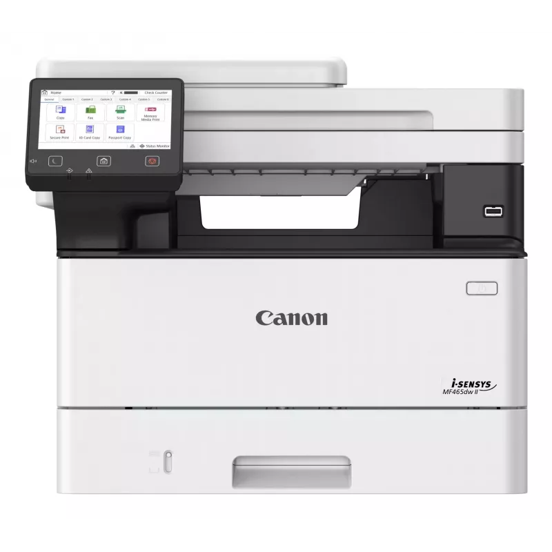 Daudzfunkciju lāzerprinteris Canon i-SENSYS MF465dw II — vienkrāsains, A4, 1200x1200 DPI, 40 lpp./min, Wi‑Fi, divpusējs