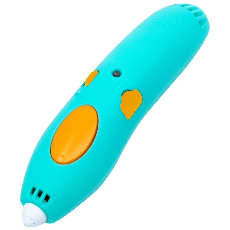 3Doodler Start Plus Costc komplektas rozszerzony 3D pildspalva 0.77 mm Tirkīza