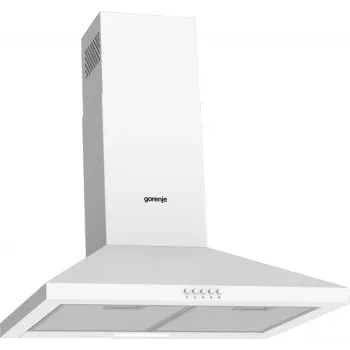 Gorenje KH60A F2LB WH WHC629E4W RL_G400, 450 m³/h, izvadīšana/recirkulācija, C, A, B, 65 dB