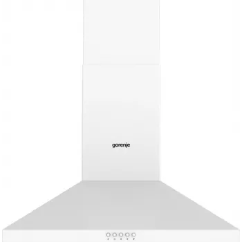 Gorenje KH60A F2LB WH WHC629E4W RL_G400, 450 m³/h, izvadīšana/recirkulācija, C, A, B, 65 dB