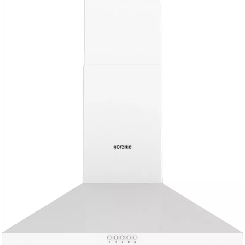 Gorenje KH60A F2LB WH WHC629E4W RL_G400, 450 m³/h, izvadīšana/recirkulācija, C, A, B, 65 dB