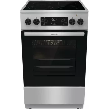 Gorenje GECS5C70XA plīts Brīvi stāvoša plīts Elektriskā Keramiskā plīts virsma Nerūsējošais tērauds