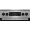 Gorenje GECS5C70XA plīts Brīvi stāvoša plīts Elektriskā Keramiskā plīts virsma Nerūsējošais tērauds
