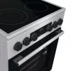Gorenje GECS5C70XA plīts Brīvi stāvoša plīts Elektriskā Keramiskā plīts virsma Nerūsējošais tērauds