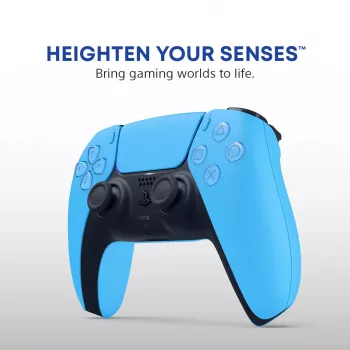 Spēļu kontrolieris Sony DualSense v3 Blue — Bluetooth/USB, USB-C, iebūvēts akumulators, saderīgs ar PlayStation 5