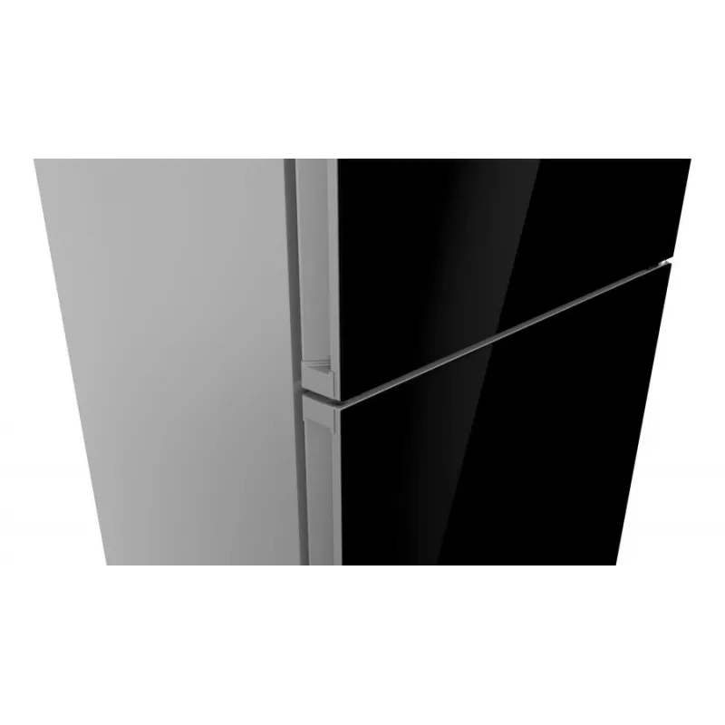 Bosch Serie 6 KGN49LBCF ledusskapis-salīmētava Brīvi stāvoša 440 l Melna