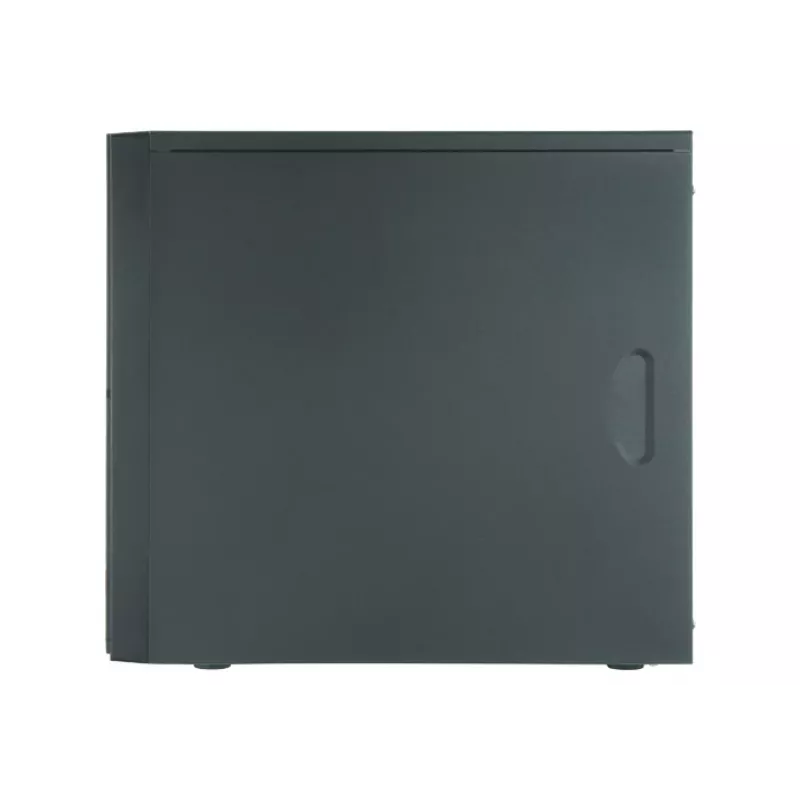 PC Case CHIEFTEC ATX Mini-Tower Alu Brossé SECC Melns — Micro ATX, 2×3.5 inch bays, 2×5.25 inch bays, USB2.0+2×USB3.2 Gen1