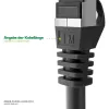 InLine 74933B tīkla kabelis zils 0,3 m Cat6a S/FTP (S-STP)