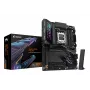 GIGABYTE X870E AORUS PRO X3D ATX mātesplate — AMD Socket AM5, 18+2+2 VRM, DDR5 līdz 9000Hz (OC), 2×PCIe5 + 2×PCIe4, Wi‑Fi 7, 5GbE, USB4