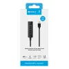 Sandberg Headset USB-C Controller, 1,5 m, kontrolieris, 25 g, melns