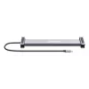 Manhattan USB-C dokstacija/cilnis ar karšu lasītāju un MST, pieslēgvietas (x7): Ethernet, HDMI (x2 4k@60Hz), USB-A (x3) un USB-C, ar Power Delivery (PD) 100 W – nepieciešams ārējs USB-C lādētājs (nav komplektā). Darbojas ar USB strāvu (nav nepieciešams ārējs barošanas avots), kad PD netiek izmantots
