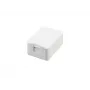 Equip 1-Port Keystone Jack Surface Mount Box, 41.8 mm, 26.2 mm, 59.8 mm, 21 g, 110 mm, 50 mm