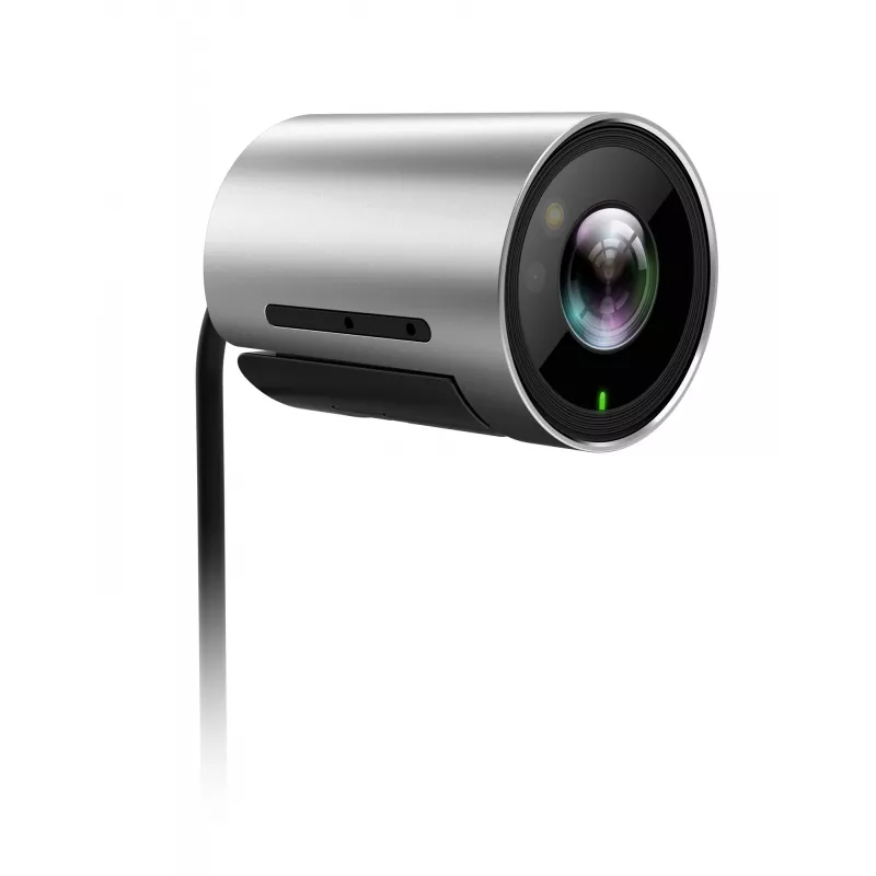 Tīmekļa kamera Yealink UVC30 Ultra HD 4K datoram — 8,51 MP, 3840×2160, USB 3.2 Gen 1, klipša stiprinājums, melna/sudraba