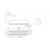 Plaukta barošanas sadales bloks Lanview LVR-2MSCH-SCH-C13-4 — Lanview barošanas sadales bloka modelis LVR-2MSCH-SCH-C13-4