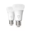 Philips Hue balta A60 – E27 viedā spuldze – 1100 (2 gab. iepakojumā)